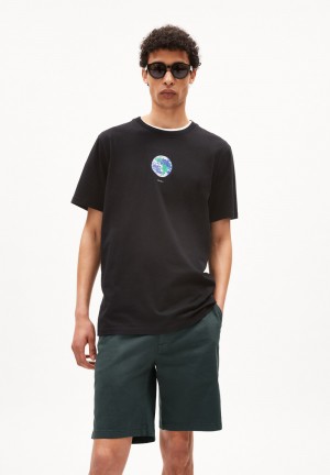 ARMEDANGELS AADONI BELLAA T-Shirt Relaxed Fit made of Organic Cotton Schwarz | 3014-EIWFG