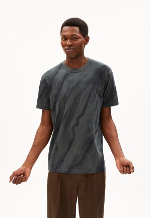 ARMEDANGELS AADONI EARTH T-Shirt Relaxed Fit made of Organic Cotton Space Steel | 0832-BJLTC