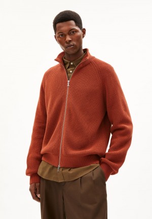 ARMEDANGELS AARTYOM Cardigan Regular Fit made of Organic Cotton Dunkel | 0284-NZTVE