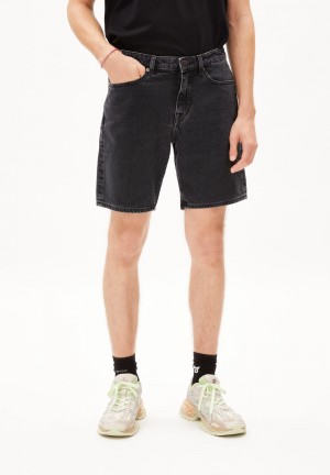 ARMEDANGELS AARVO Denim Shorts made of recycled Cotton Schwarz | 7341-DGSXZ