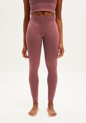ARMEDANGELS AASANA LI Activewear Leggings made of Polyamide Mix (recycled) Rosa | 3629-DIFES