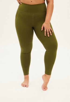 ARMEDANGELS AASANA LI Activewear Leggings made of Polyamide Mix (recycled) Avocado | 0643-FIZCP