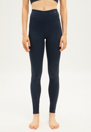 ARMEDANGELS AASANA LI Activewear Leggings made of Polyamide Mix (recycled) Indigo | 6987-HEWFJ