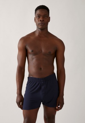 ARMEDANGELS AASKER Boxer made of TENCEL™ Modal Mix Night Sky | 0847-GFTZH