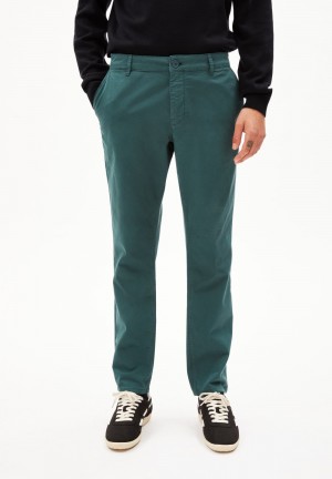 ARMEDANGELS AATHAN Chino Pants made of Organic Cotton Mix Tiefes | 7806-IEUFJ