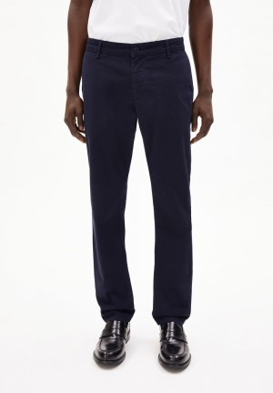 ARMEDANGELS AATHAN Chino Pants made of Organic Cotton Mix Night Sky | 7234-AGUYS
