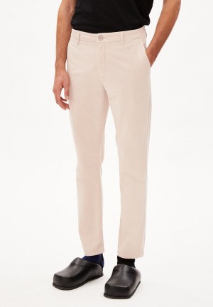 ARMEDANGELS AATHAN Chino Pants made of Organic Cotton Mix Sand Stone | 0843-JXUNZ