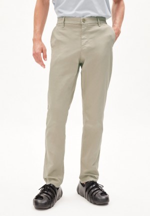 ARMEDANGELS AATHAN Chino Pants made of Organic Cotton Mix Sand Stone | 0693-JKLVH