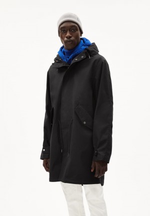 ARMEDANGELS ACAARDIA CORE Parka Relaxed Fit made of Organic Baumwoll Schwarz | 3046-XWHBK