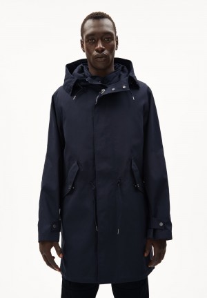 ARMEDANGELS ACAARDIA CORE Parka Relaxed Fit made of Organic Baumwoll Night Sky | 7409-HKTAZ