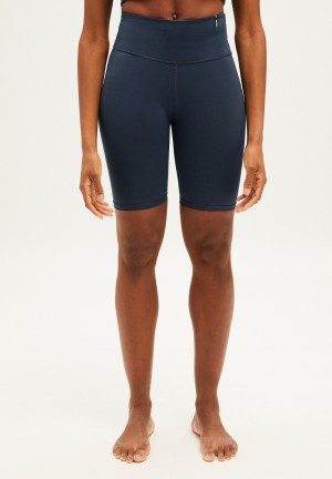 ARMEDANGELS AJAALA Activewear Shorts made of Polyamide Mix (recycled) Indigo | 1897-HNTED