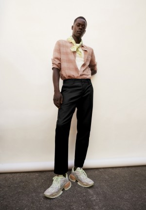 ARMEDANGELS ALVAARO LINEN Chino Pants made of Linen-Mix Schwarz | 4581-ZCNWS