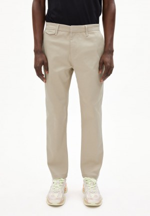 ARMEDANGELS ALVAARO PREMIUM Chino Pants made of Organic Cotton Mix Sand Stone | 6875-XRZPB