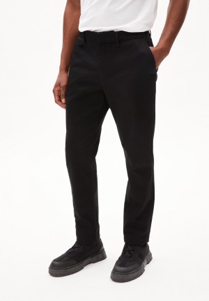 ARMEDANGELS ALVAARO PREMIUM Chino Pants made of Organic Cotton Mix Schwarz | 6025-GLMTJ
