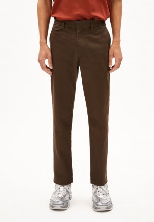ARMEDANGELS ALVAARO PREMIUM Chino Pants made of Organic Cotton Mix Earth | 3946-NIHAY