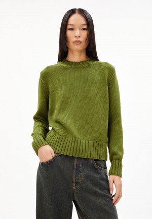 ARMEDANGELS AMALIAAS EREN COTTON Sweater Relaxed Fit made of Organic Cotton Dunkel | 1087-NXGWS