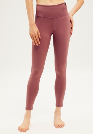 ARMEDANGELS AMBAA Activewear Leggings made of Polyamide Mix (recycled) Rosa | 9650-MPQJE