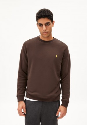 ARMEDANGELS BAARO COMFORT Sweatshirt Regular Fit made of Organic Cotton Mix Earth | 6395-TZLDV