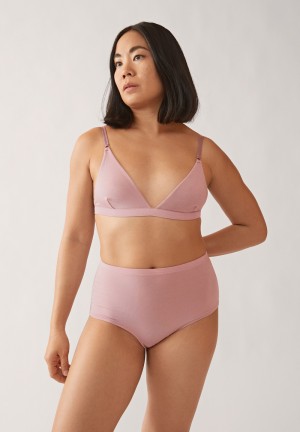 ARMEDANGELS BIRTAA High Waist Slip made of TENCEL™ Modal Mix Rosa | 2369-SNGVI