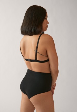 ARMEDANGELS BIRTAA High Waist Slip made of TENCEL™ Modal Mix Schwarz | 7924-KTXMQ