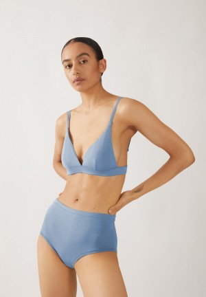 ARMEDANGELS BIRTAA High Waist Slip made of TENCEL™ Modal Mix Blau | 1826-AKRVW