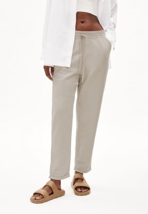 ARMEDANGELS DANYAA LINO Woven Pants Regular Fit made of Linen-Mix Hell | 6251-OGYEL