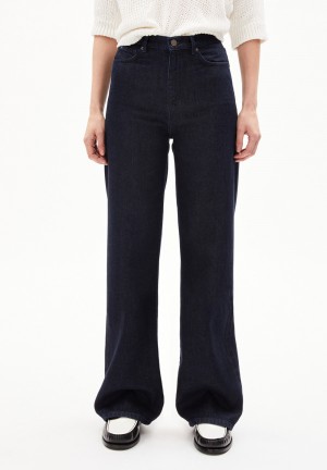 ARMEDANGELS ENIJAA FLOW Jeans Wide Leg High Waist TENCEL™ Lyocell Mix Non-Stretch Rinse | 3569-CFTSY