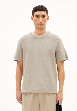 ARMEDANGELS ERWAAN T-Shirt Relaxed Fit made of Organic Cotton Sand Stone | 2074-FTPKN