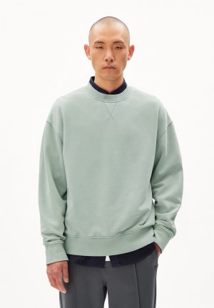ARMEDANGELS ESAAD GMT DYE Sweatshirt Relaxed Fit made of Organic Cotton Morning Dew | 0736-REUND
