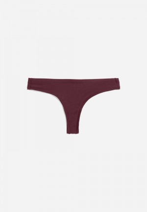 ARMEDANGELS FAARA String made of TENCEL™ Modal Mix Cranberry Juice | 1360-MZQEN