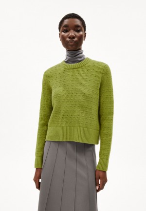ARMEDANGELS FABIOLAA Sweater Regular Fit made of Organic Wool Mix Dunkel | 8754-AJQGL