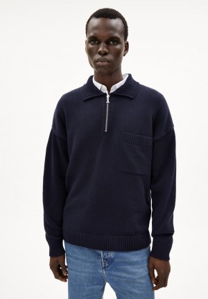 ARMEDANGELS FLORYAAN Sweater Relaxed Fit made of Organic Cotton Night Sky | 0513-THFSL
