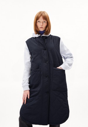 ARMEDANGELS GAUJAA Waistcoat Relaxed Fit made of Polymide Mix (recycled) Night Sky | 9687-OPQWB