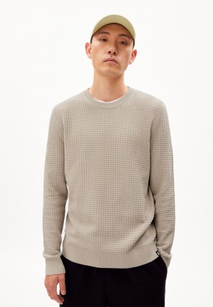 ARMEDANGELS GRAANMO Sweater Regular Fit made of Organic Cotton Sand Stone | 3205-YNVIK