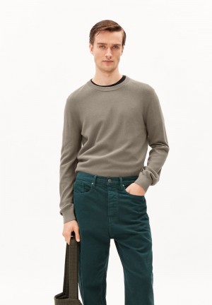 ARMEDANGELS GRAANOS Sweater Regular Fit made of Organic Cotton Muddy Water | 4632-JNQMX