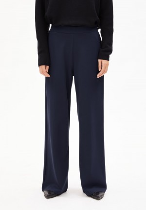 ARMEDANGELS HIMAARI Jersey Pants made of LENZING™ ECOVERO™ Mix Night Sky | 2845-NWSXK