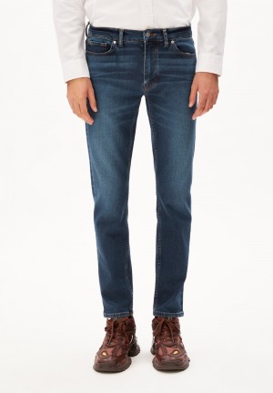 ARMEDANGELS IAAN Jeans Slim Leg Mid Waist recycled Cotton Comfort-Stretch Coast | 6412-RJLOG