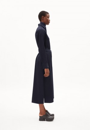 ARMEDANGELS INGRAA Woven Dress Relaxed Fit made of TENCEL™ Lyocell Mix Night Sky | 0431-RLKVP