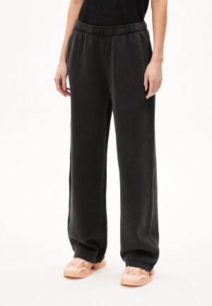 ARMEDANGELS IVAARA WASH Sweat Pants made of Organic Cotton Schwarz | 7248-NHMWG