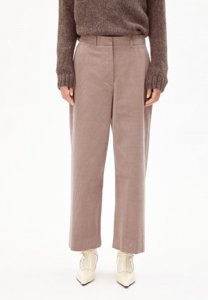 ARMEDANGELS JAALMA CORDUROY Woven Pants made of Organic Cotton Mix Cinnamon Dust | 0798-EQBLW