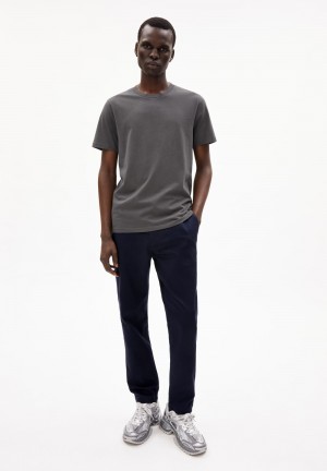 ARMEDANGELS JAAMES T-Shirt Regular Fit made of Organic Cotton Graphite | 2965-RPMGB