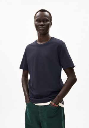 ARMEDANGELS JAAMES T-Shirt Regular Fit made of Organic Cotton Night Sky | 7306-CKENP