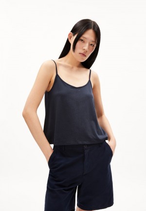 ARMEDANGELS JINTANAA Top Loose Fit made of TENCEL™ Lyocell Mix Night Sky | 9154-VFLYR