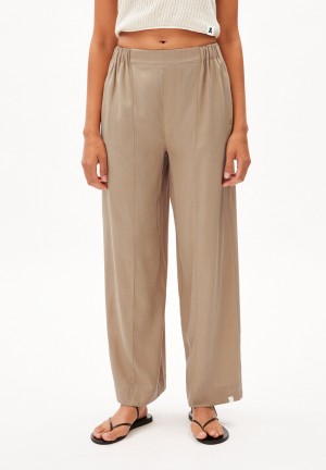 ARMEDANGELS JONVAALIE Woven Pants made of TENCEL™ Lyocell Mix Cinnamon Dust | 7095-UEMQG
