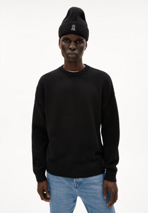 ARMEDANGELS JOVAAN Sweater Relaxed Fit made of Organic Cotton Schwarz | 6240-ELZJU