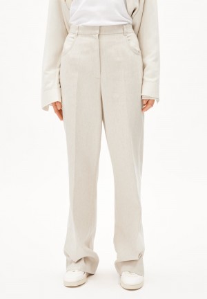 ARMEDANGELS JUMAA STRAIGHT LINO Woven Pants made of Linen-Mix Linen | 5423-MWFEC