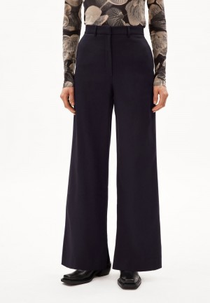ARMEDANGELS JUMAA Woven Pants made of Organic Cotton Cool Ash | 7203-IMQWZ