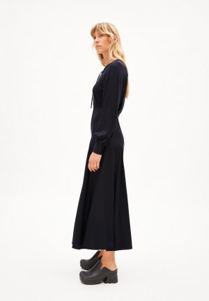 ARMEDANGELS KAANJA Woven Dress Regular Fit aus LENZING™ ECOVERO™ Viskose Cool Ash | 4963-QNTJD