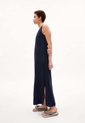 ARMEDANGELS LYLIAA Woven Dress Regular Fit made of TENCEL™ Lyocell Night Sky | 5824-JVMIF