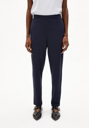 ARMEDANGELS MAGDAALENA Jersey Pants made of LENZING™ ECOVERO™ Mix Night Sky | 4195-VGOJM